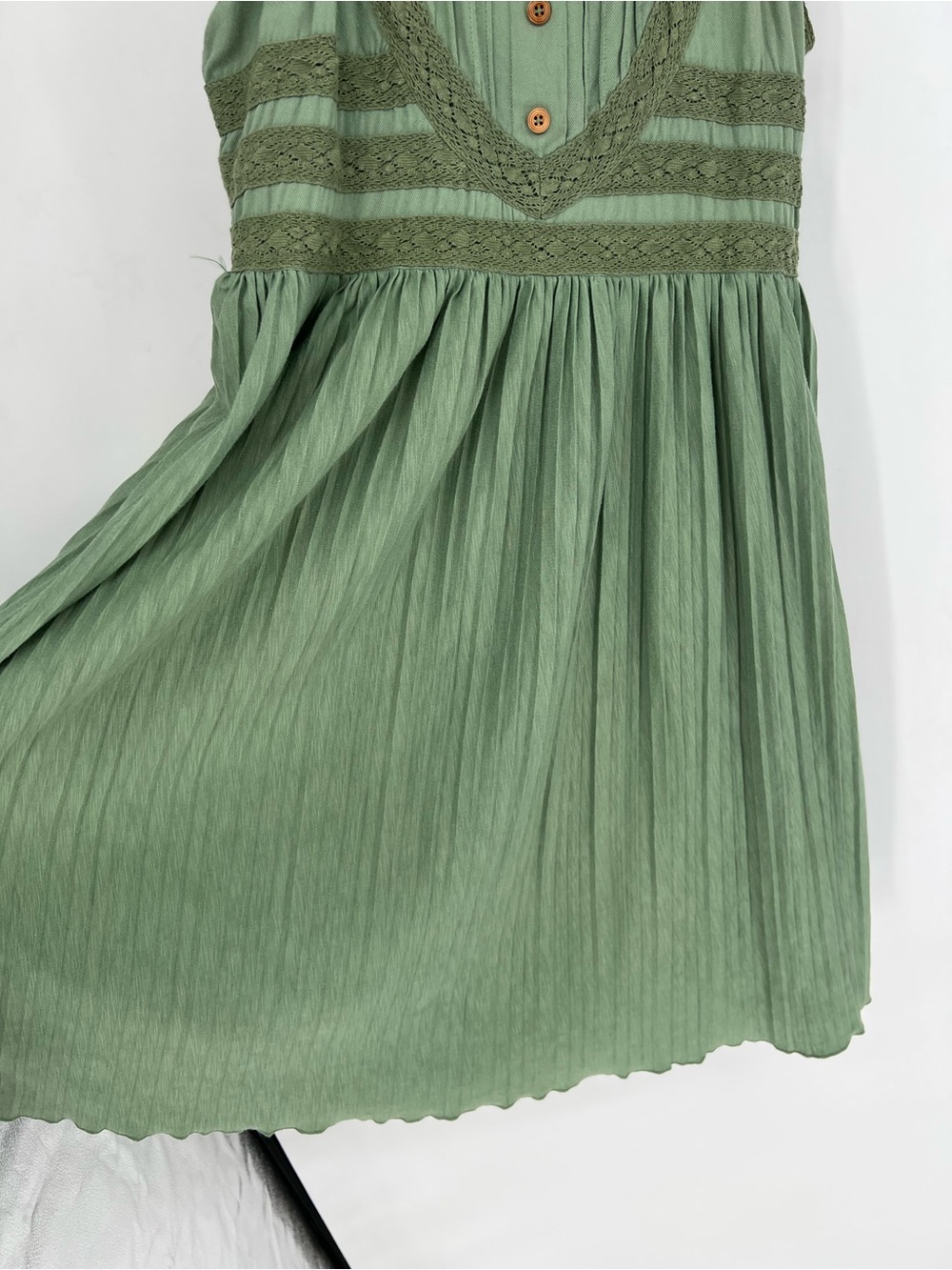 Matilda Jane Dresses w/ Joanna Gaines Green Grass Roots Sundress Cotton Medium - Picture 5 of 11